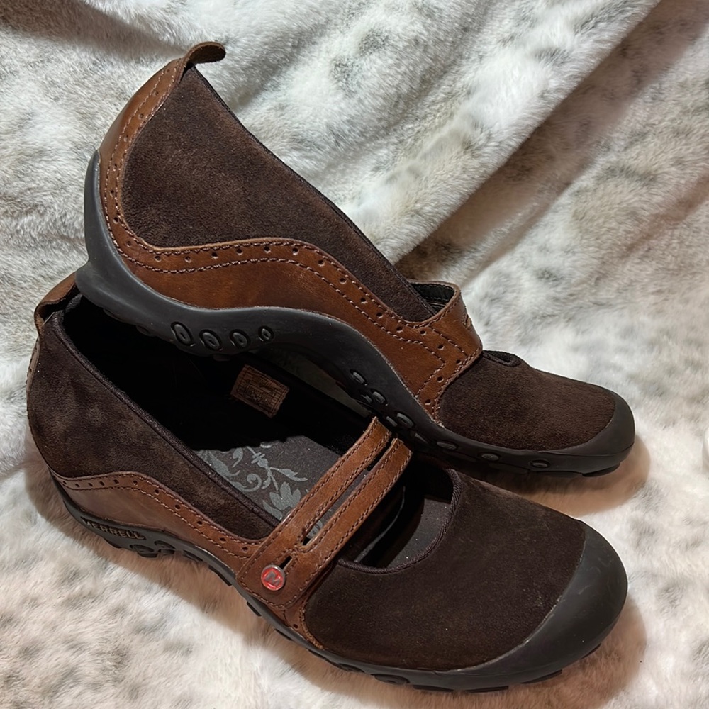 Merrell Plaza Bandeau Espresso performance shoes 9 1/2 EUC